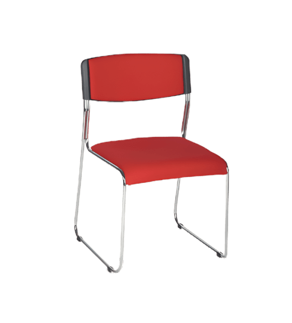 PVC Leather Stacking Chair ROCKY VC-820