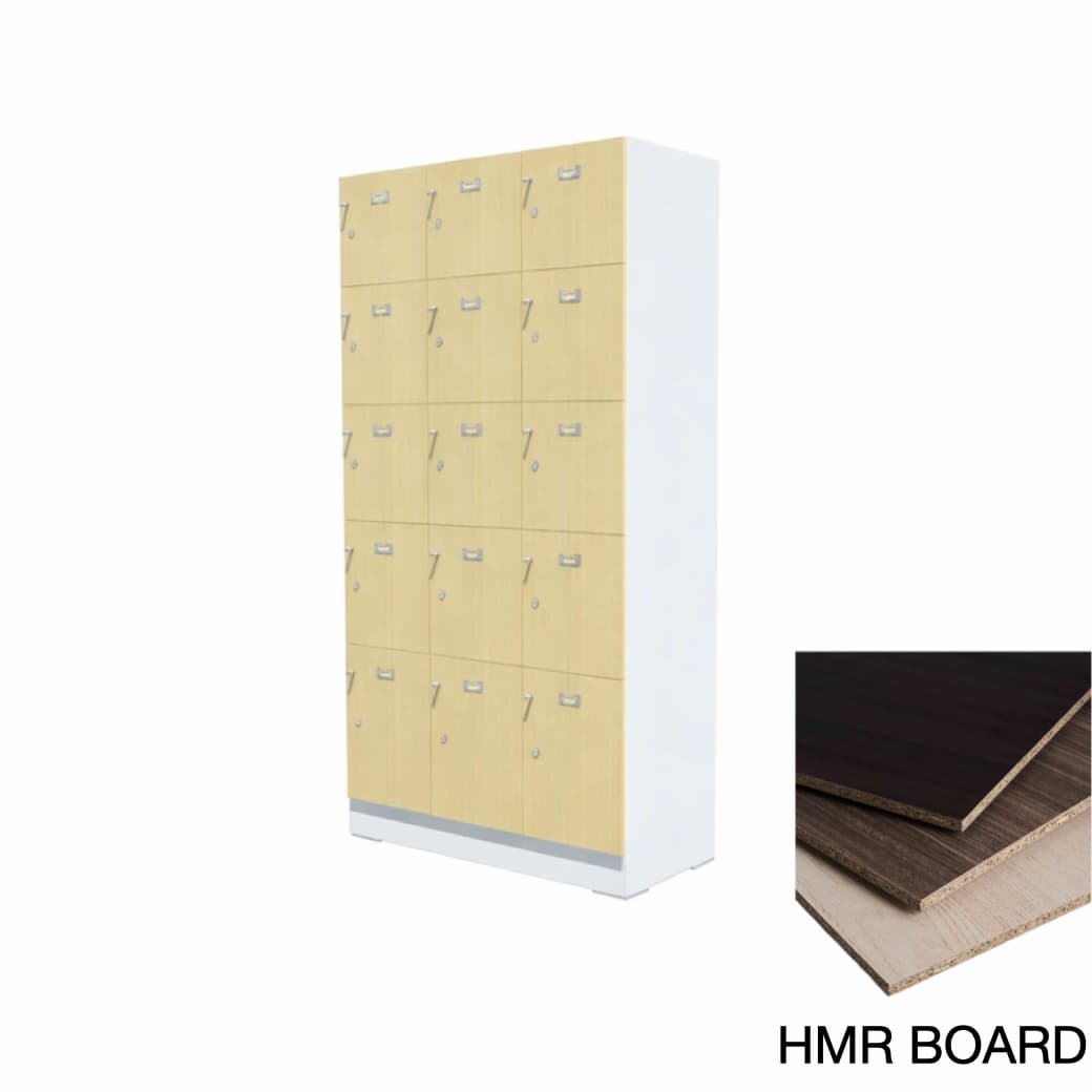 15人用HMR木製ロッカー ROCKY HMR-35A