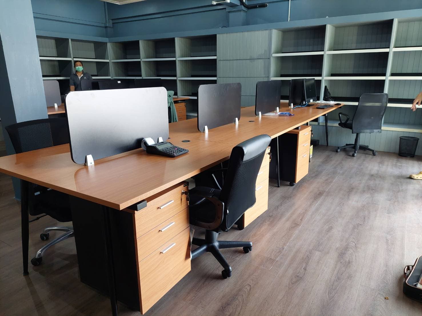 โต๊ะทำงานกลุ่ม 6 ที่นั่ง