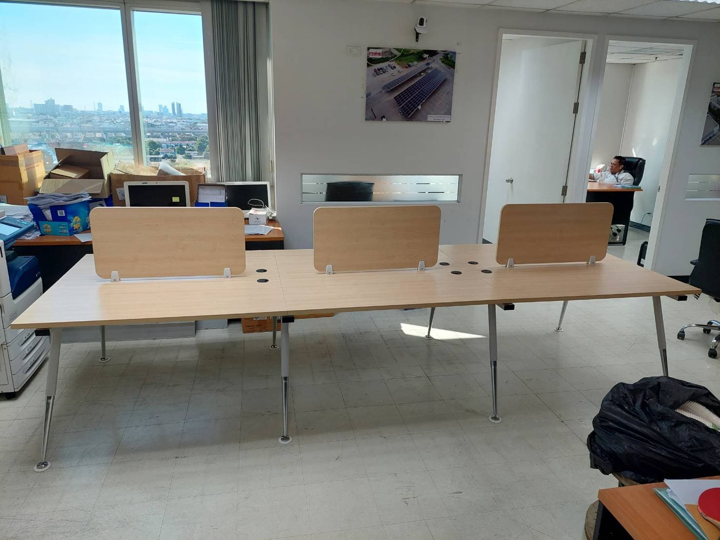 โต๊ะทำงานกลุ่ม 6 ที่นั่ง