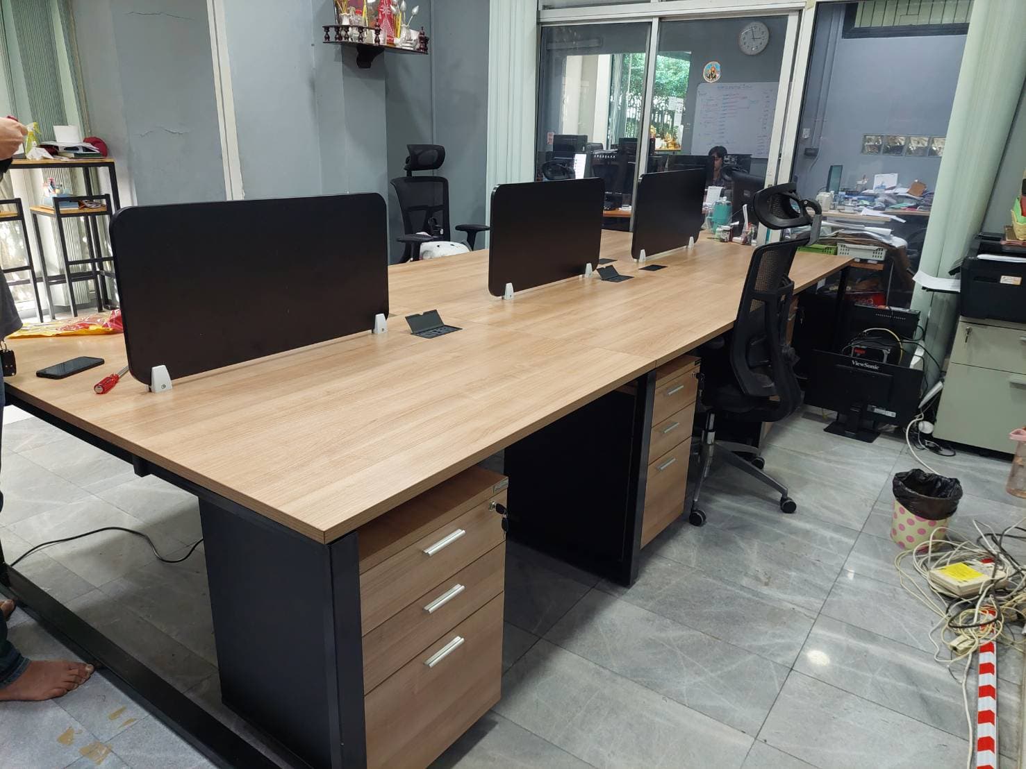 โต๊ะทำงานกลุ่ม 6 ที่นั่ง