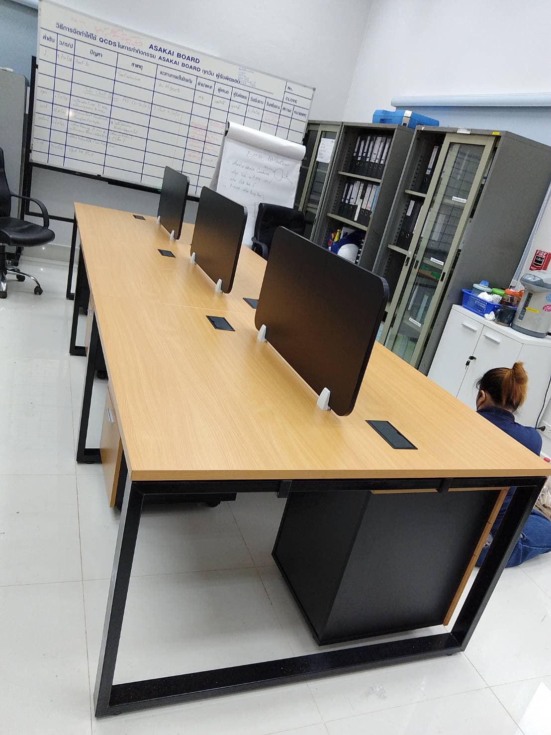 โต๊ะทำงานกลุ่ม 6 ที่นั่ง