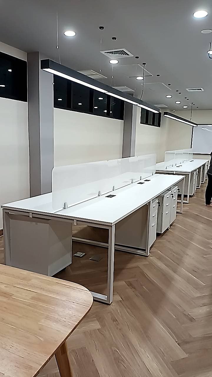 โต๊ะทำงานกลุ่ม 6 ที่นั่ง