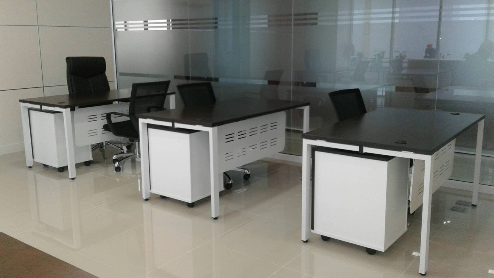 โต๊ะทำงาน Matrix ลึก 80 cm.