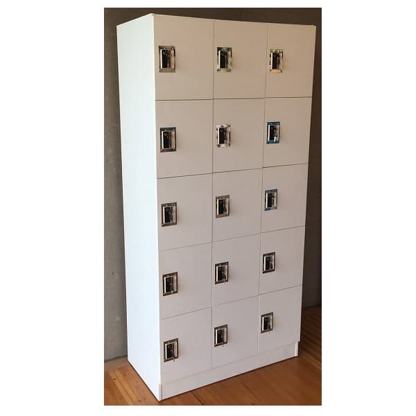 ตู้ล็อคเกอร์ไม้กันชื้น 15ช่อง