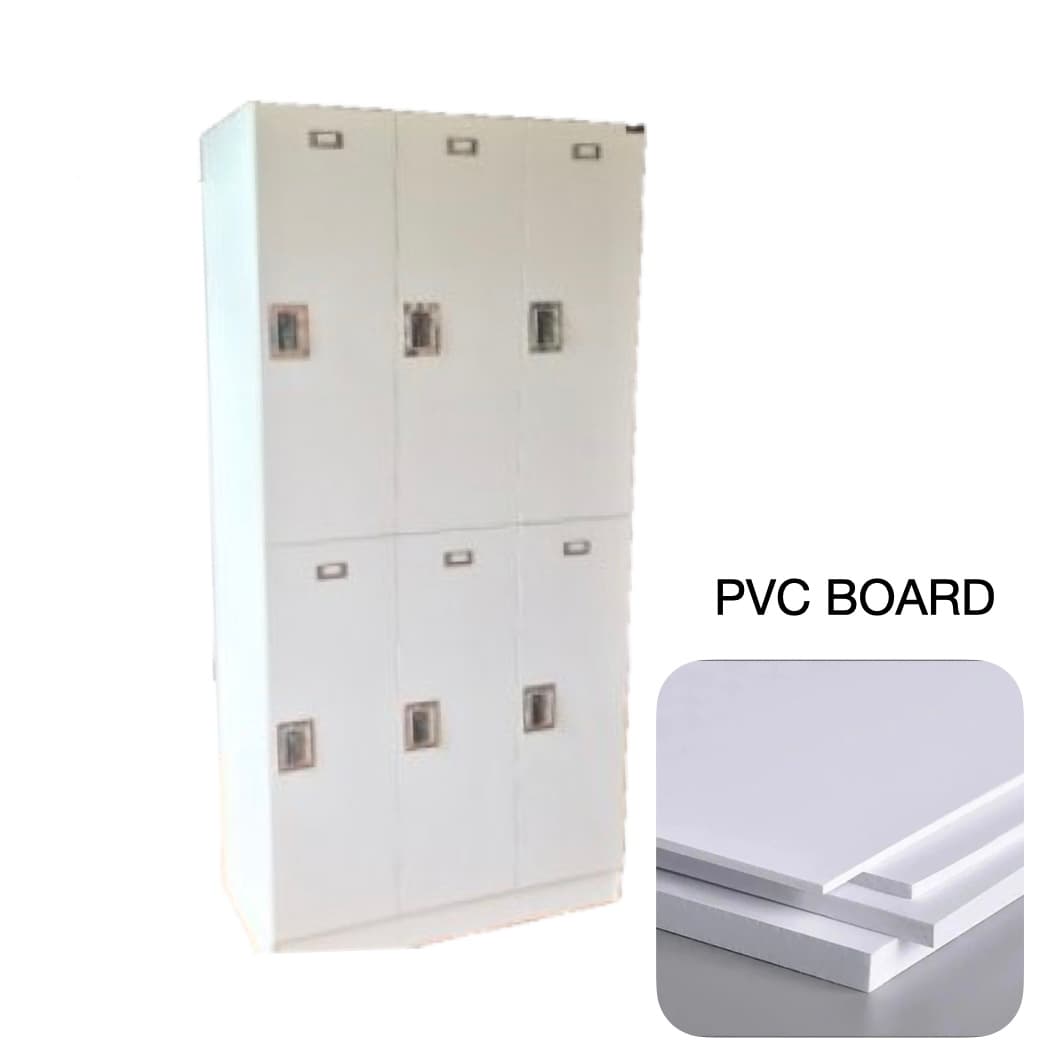 ตู้ล็อคเกอร์ PVC 6 ช่อง