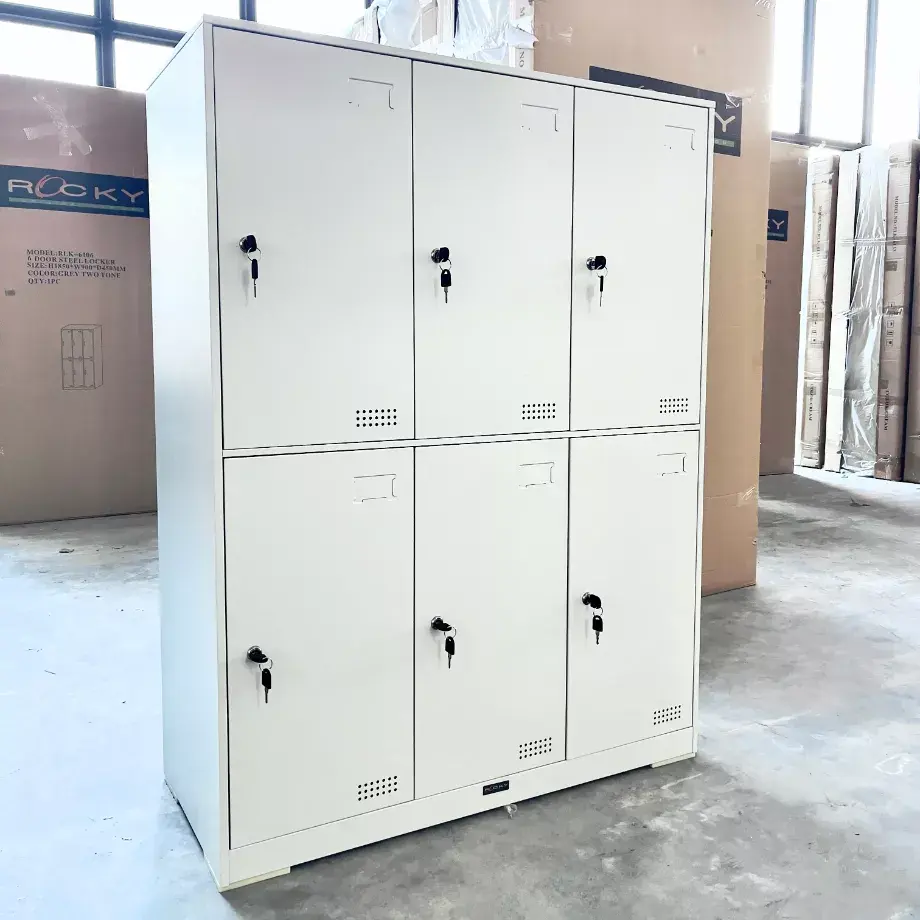 6 Doors Short Storage Steel Locker ROCKY RLK...