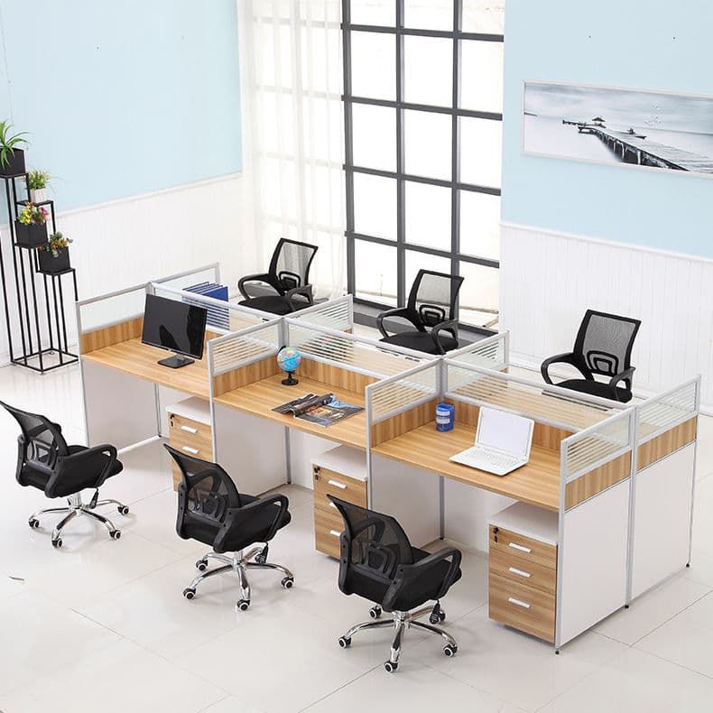 โต๊ะทำงานกลุ่ม 6 ที่นั่ง