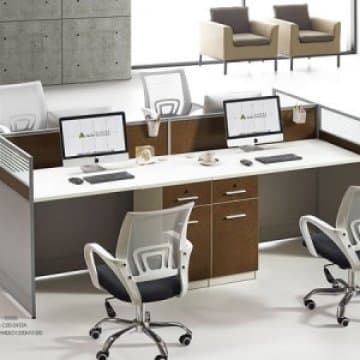 โต๊ะทำงานกลุ่ม 4 ที่นั่ง