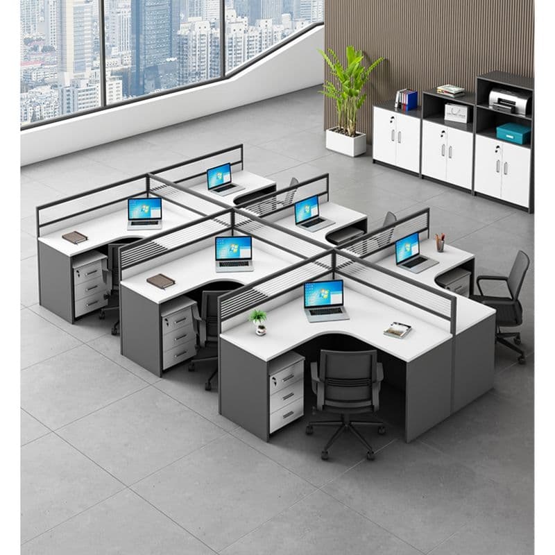โต๊ะทำงานกลุ่ม 6 ที่นั่ง