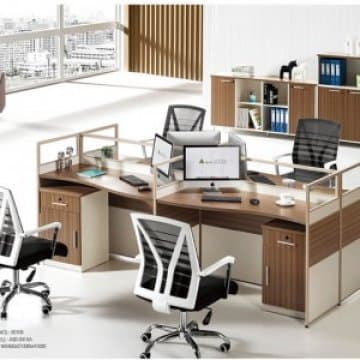 โต๊ะทำงานกลุ่ม 4 ที่นั่ง