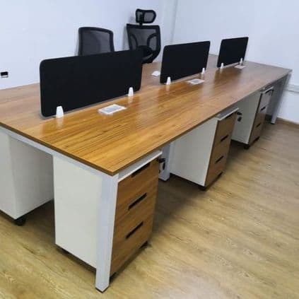 โต๊ะทำงานกลุ่ม 6 ที่นั่ง