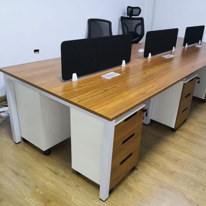 โต๊ะทำงานกลุ่ม 6 ที่นั่ง