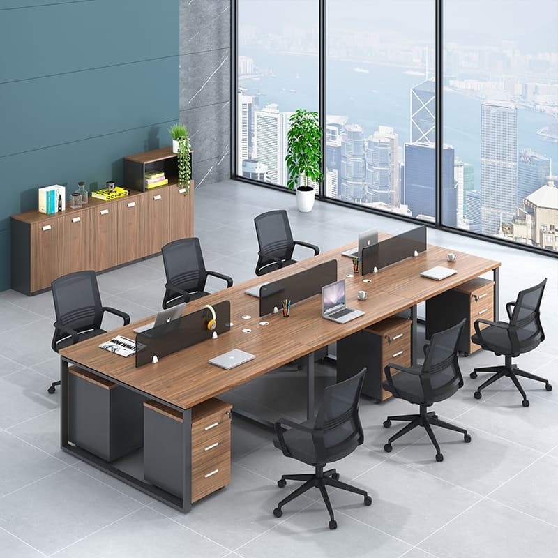 โต๊ะทำงานกลุ่ม 6 ที่นั่ง