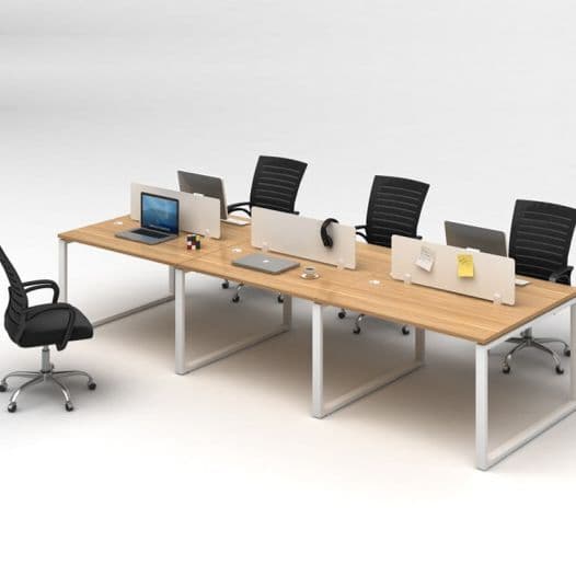 โต๊ะทำงานกลุ่ม 6 ที่นั่ง